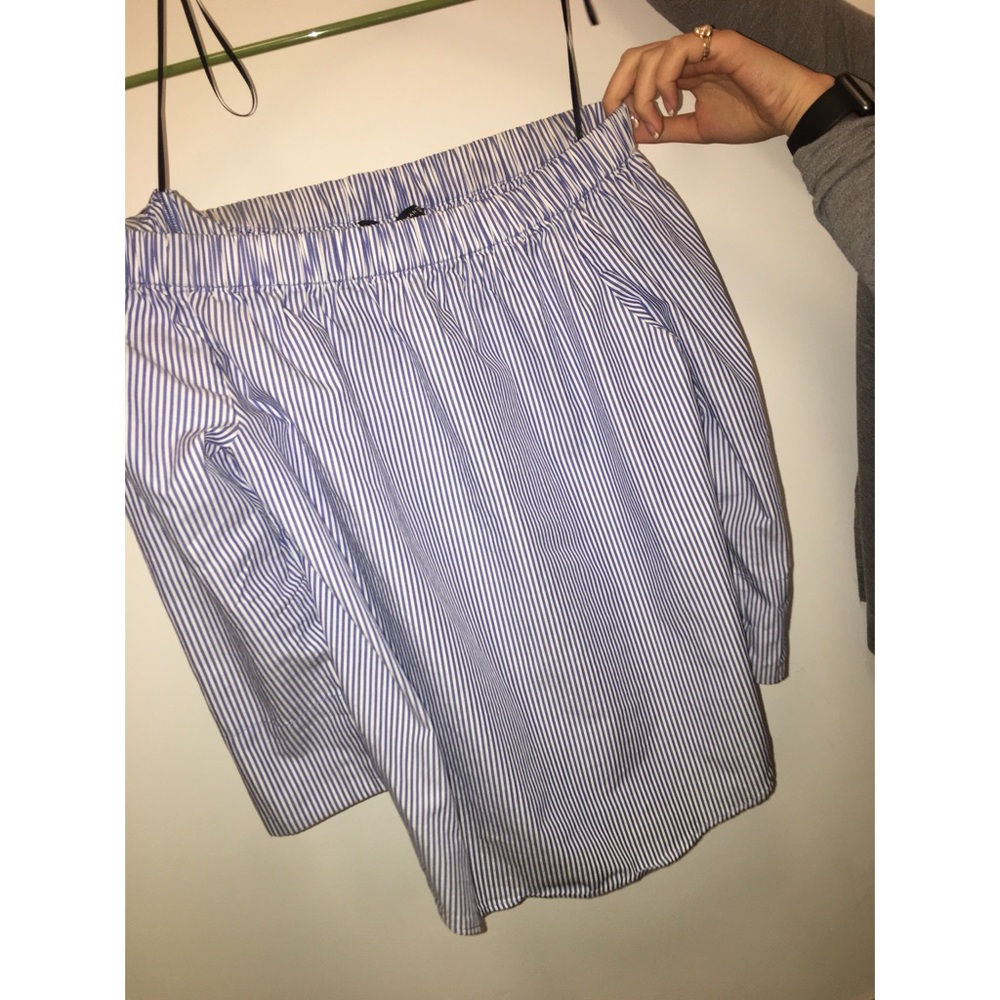 Zara off the shoulder top!